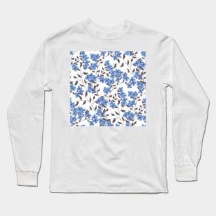 Blue lilac Long Sleeve T-Shirt